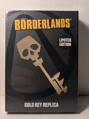 Borderlands Gold Key Official Limited Edition Metal Prop Figurine